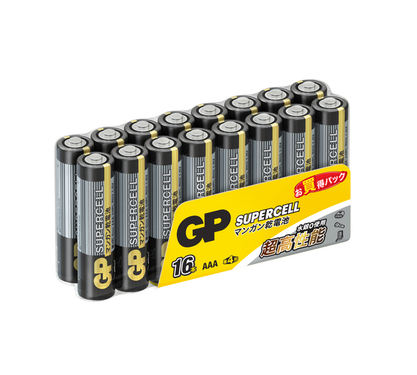 GP Supercel碳鋅電池4號