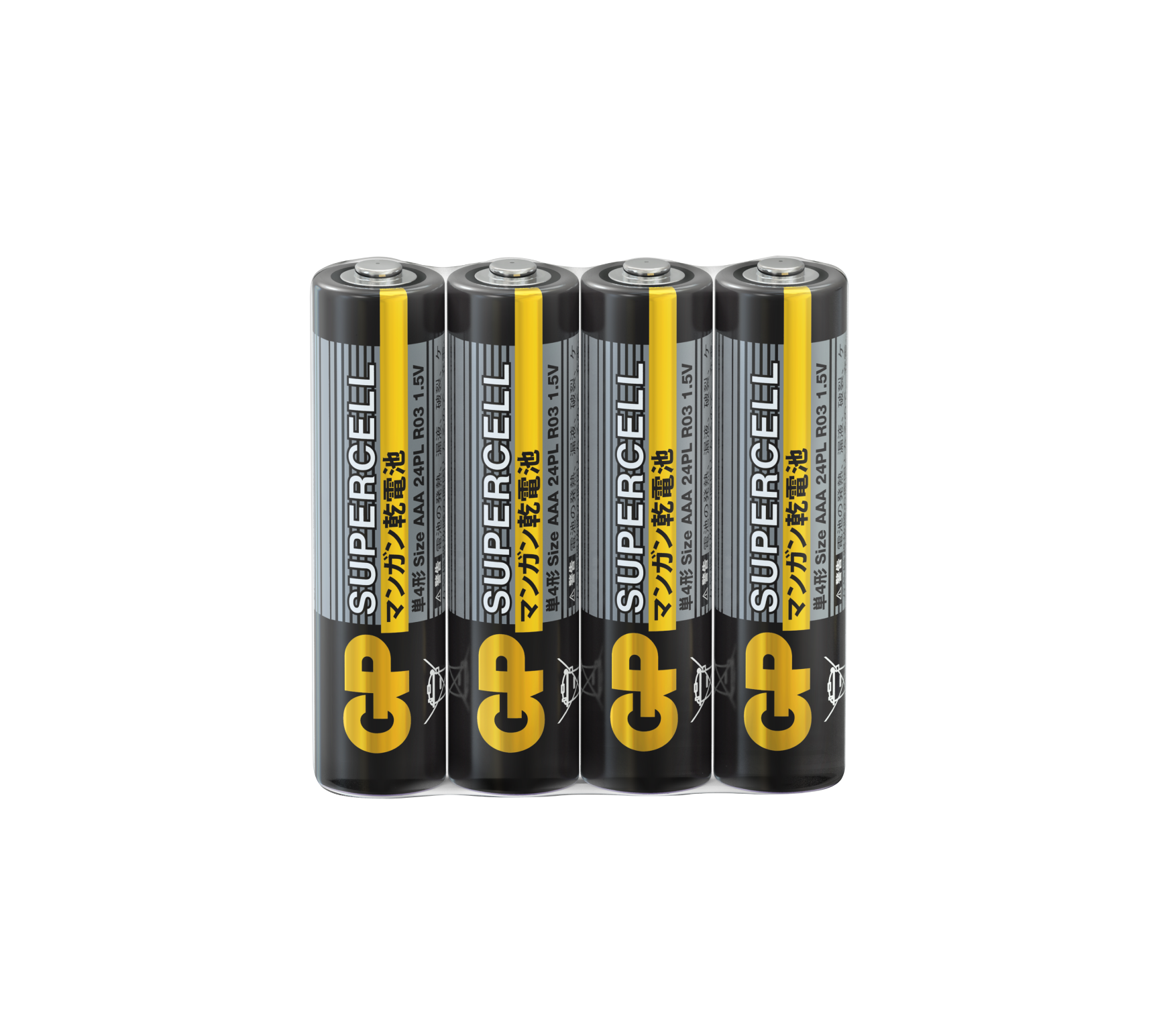 GP Supercel碳鋅電池4號