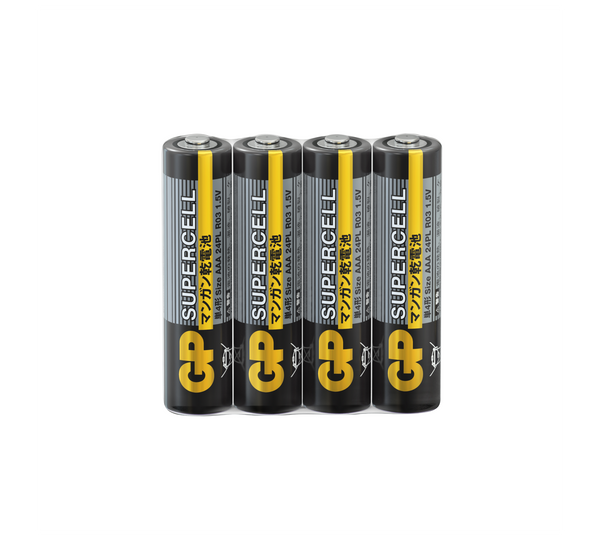 GP Supercel碳鋅電池4號