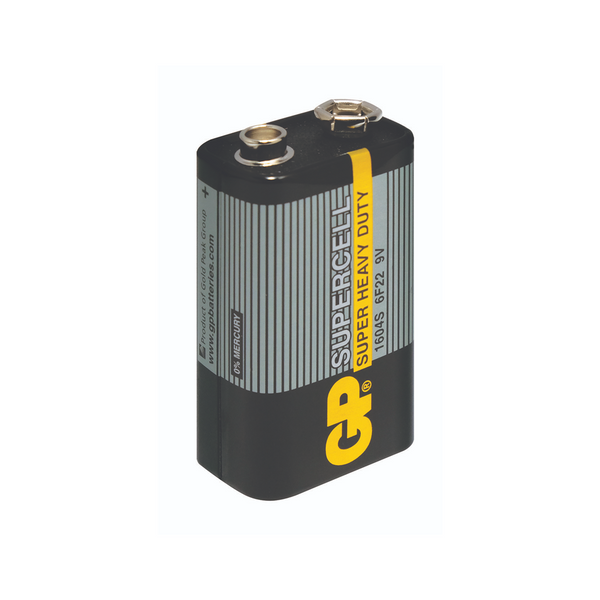 GP Supercell碳鋅電池9V 1入